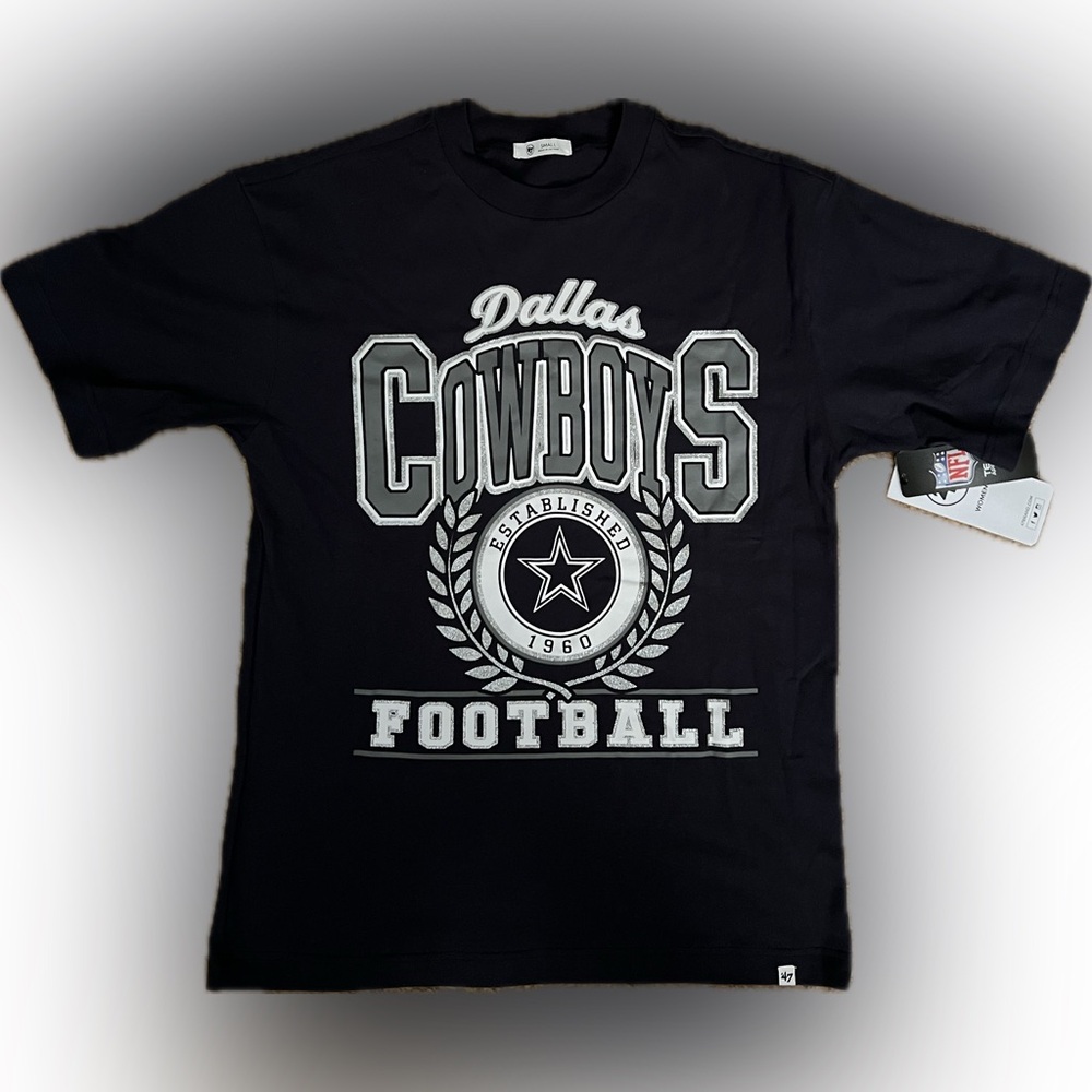 Women's Dallas Cowboys Navy T-Shirt (Small)